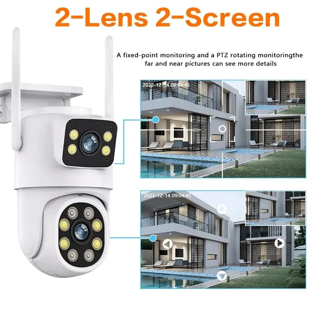 Smart 4K Outdoor PTZ Camera for Home Security Plus - Enovarah