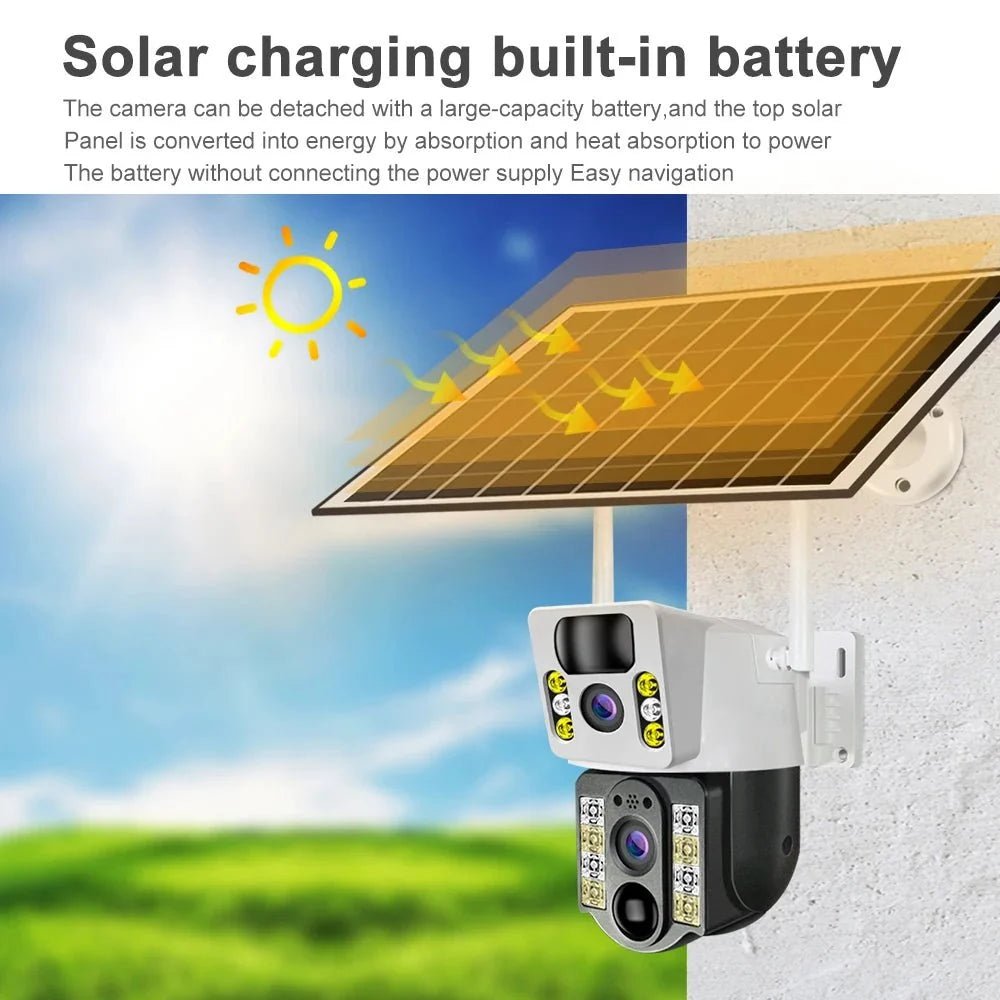 Smart 4K Solar Camera for Homeowners - Enovarah