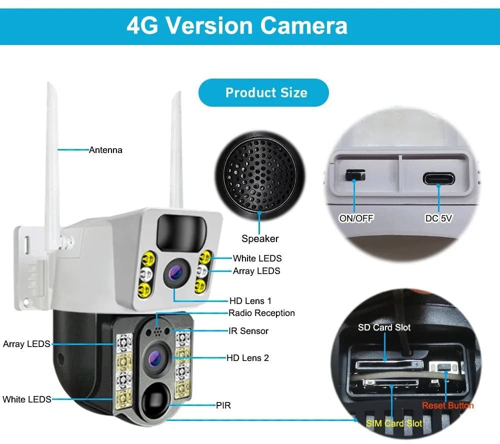Smart 4K Solar Camera for Homeowners - Enovarah