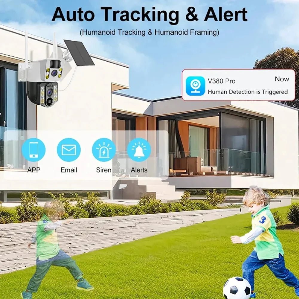 Smart 4K Solar Camera for Homeowners - Enovarah