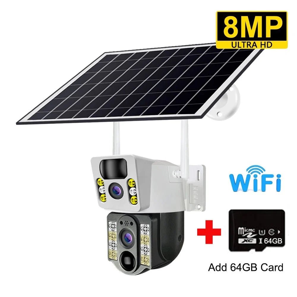 Smart 4K Solar Camera for Homeowners - Enovarah