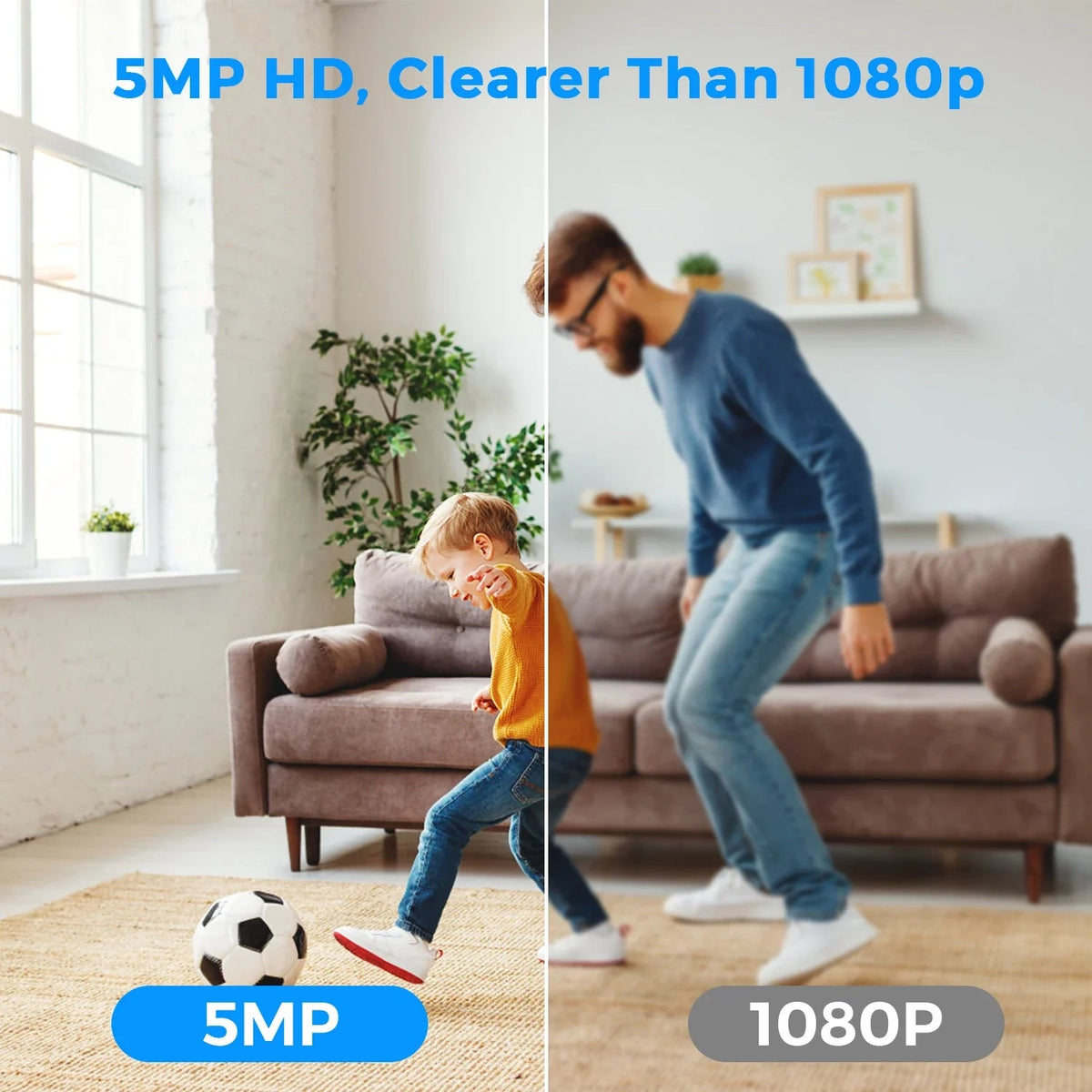 Smart Indoor Camera for Home Monitoring and Safety - Enovarah