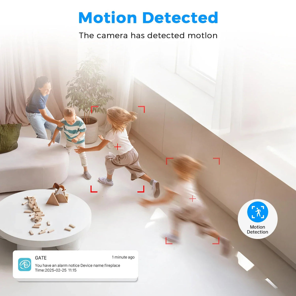 Smart Indoor Camera for Home Security - Enovarah