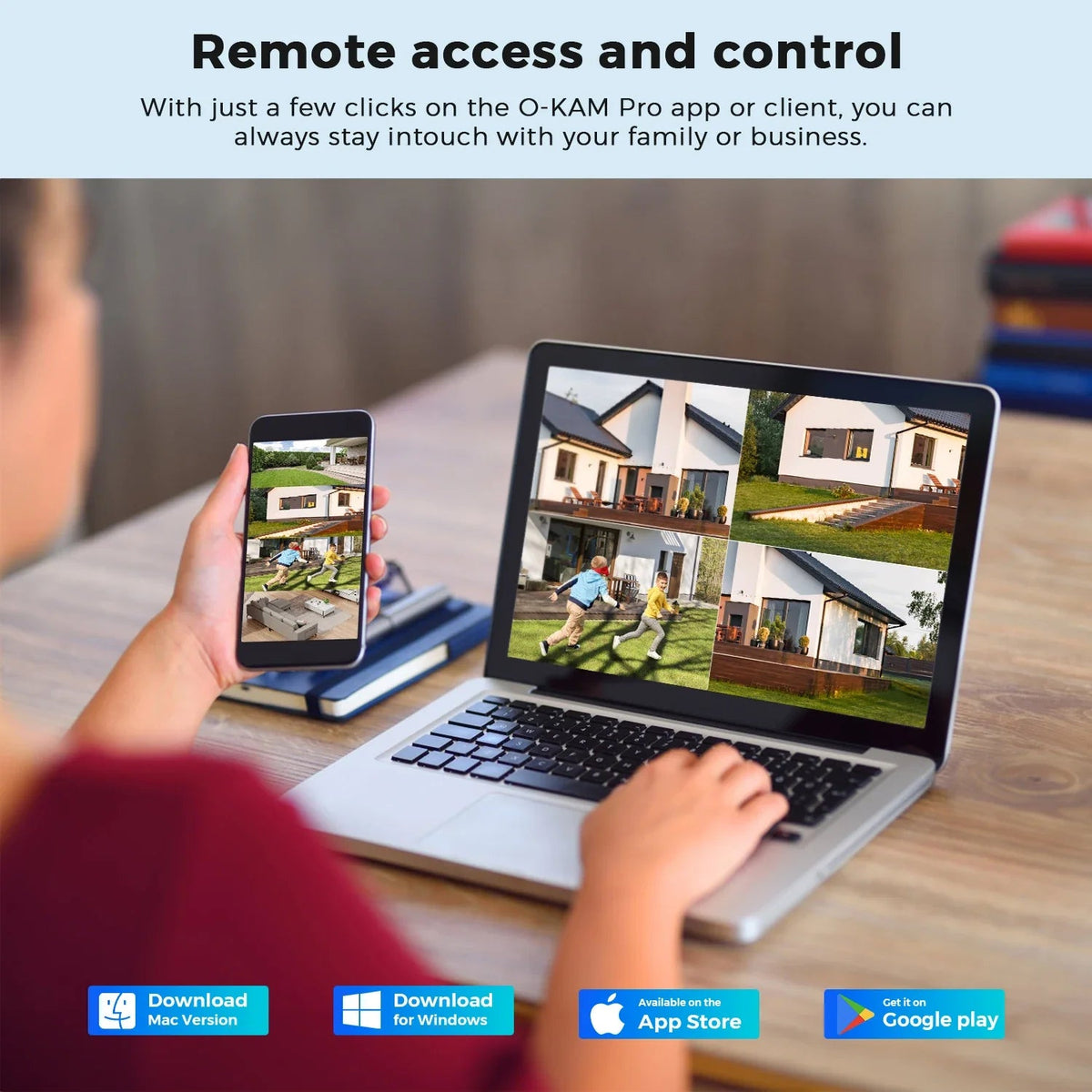 Smart Outdoor Camera for Safer Home - Enovarah