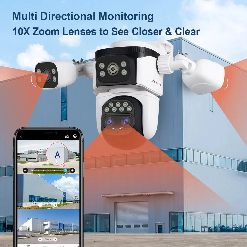 Smart Outdoor Camera for Safer Homes - Enovarah
