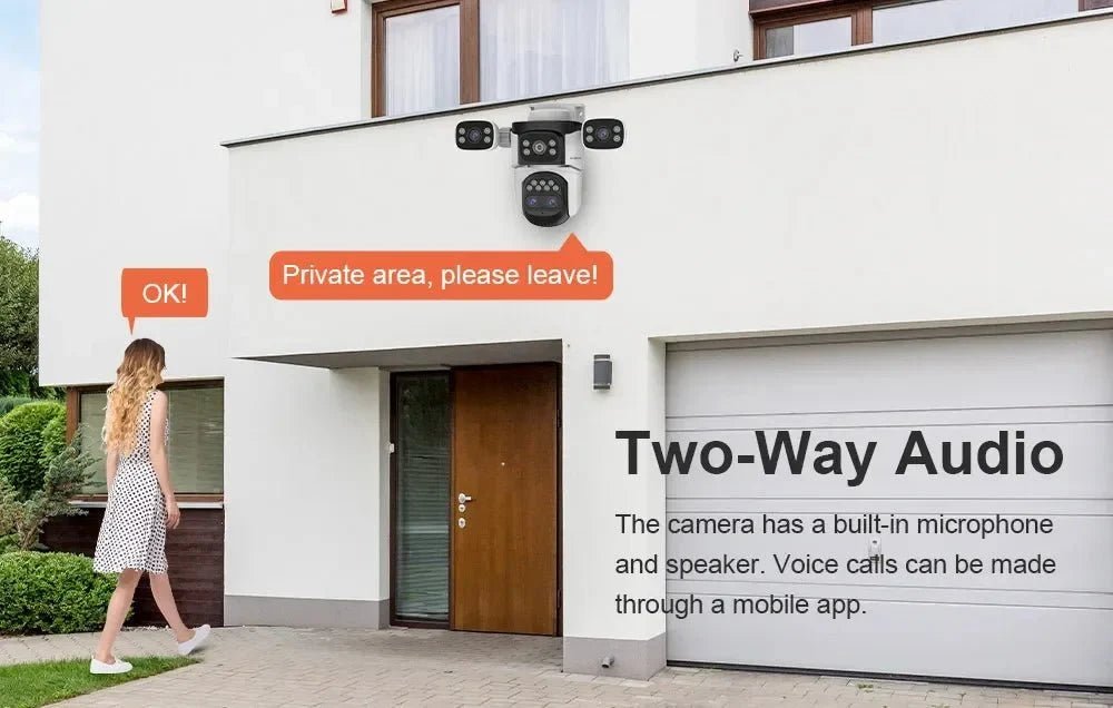 Smart Outdoor Camera for Safer Homes - Enovarah