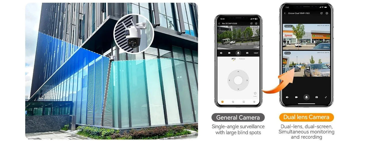 Smart Outdoor Camera With AI Alerts And Two Way Audio - Enovarah