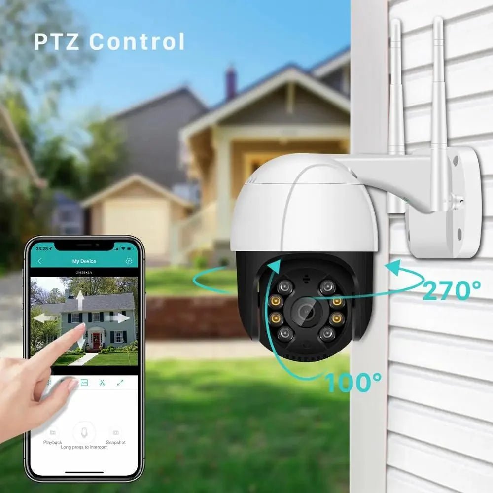 Smart Outdoor Security Camera For Home Monitoring - Enovarah