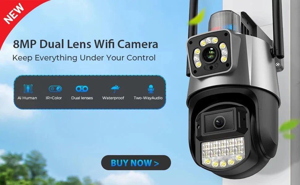 Smart Outdoor Security Camera For Home Monitoring - Enovarah
