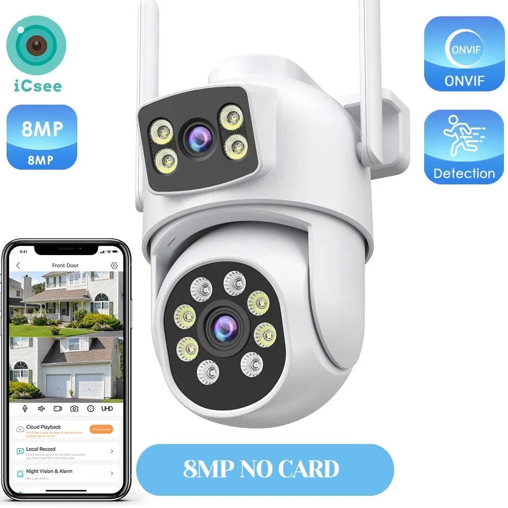 Smart Outdoor Security Camera for Home Protection - Enovarah