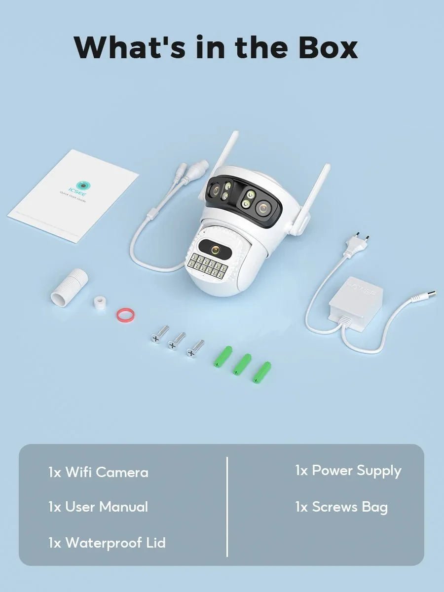 Smart Outdoor Security Camera for Home Protection - Enovarah