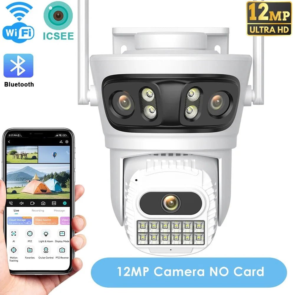 Smart Outdoor Security Camera for Home Protection - Enovarah