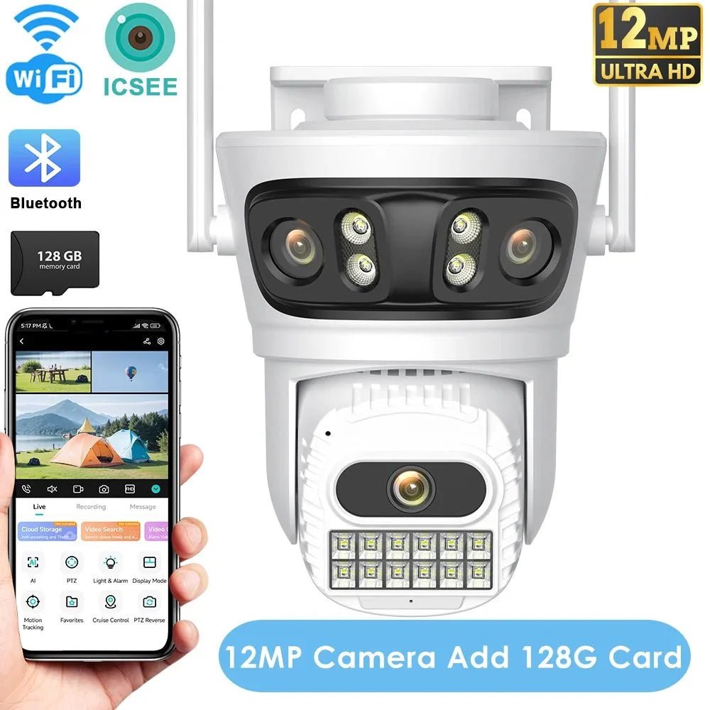 Smart Outdoor Security Camera for Home Protection - Enovarah