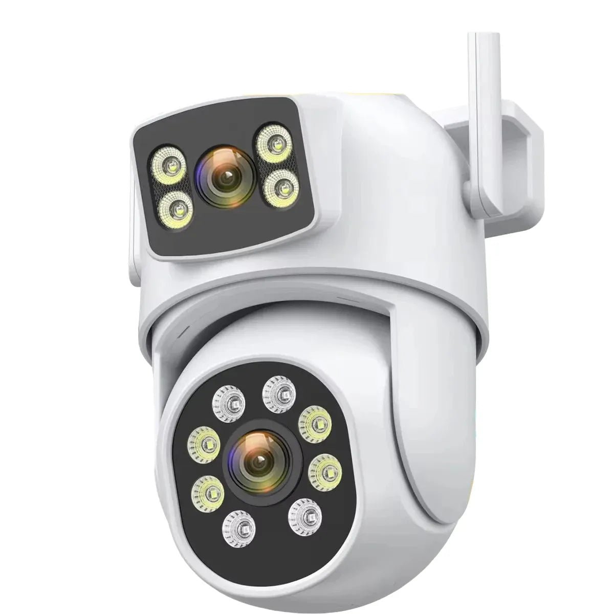 Smart Outdoor Security Camera With AI Dual Lens - Enovarah