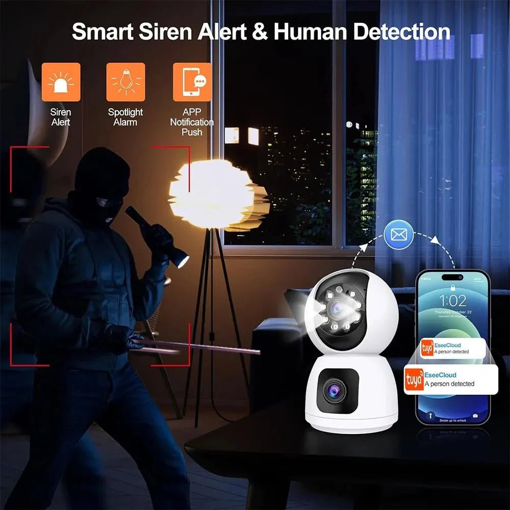 Smart PTZ Camera for Home Surveillance - Enovarah
