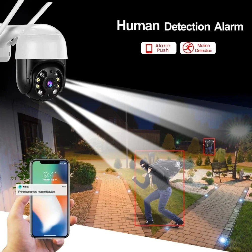 Smart PTZ Camera for Outdoor Security - Enovarah