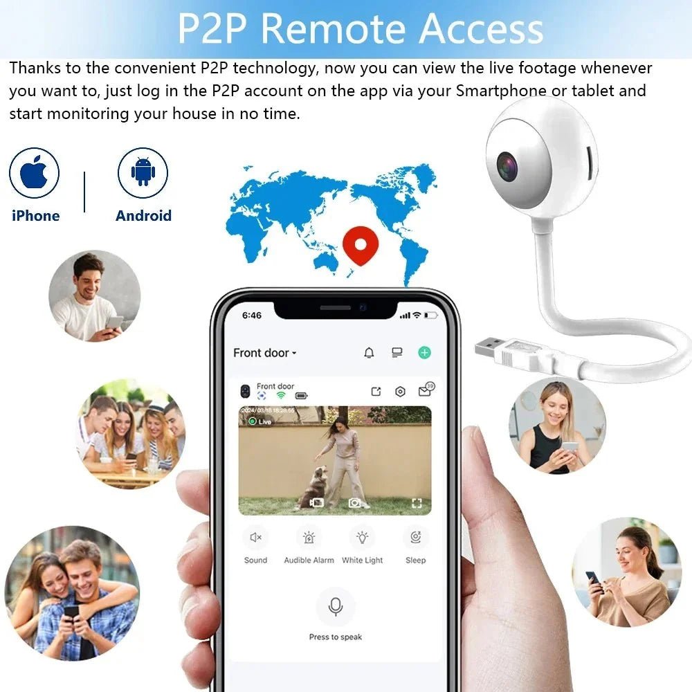 Smart Security Camera for Safe Home - Enovarah