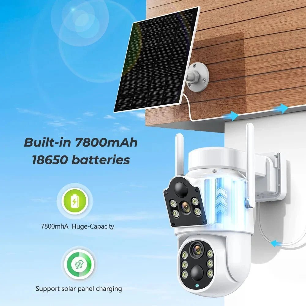 Smart Solar IP Camera for Home Security - Enovarah
