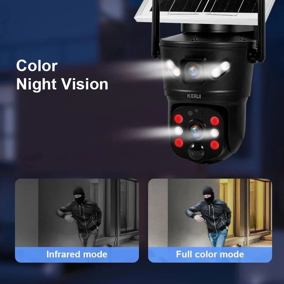 Smart Solar Security Camera for Homes - Enovarah