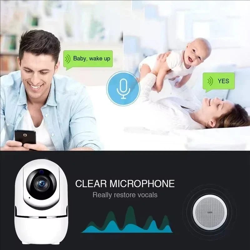Smart Wireless Security Camera for Home Monitoring - Enovarah