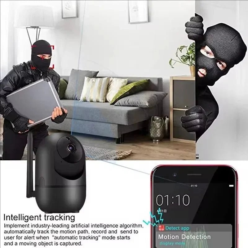Smart Wireless Security Camera for Home Monitoring - Enovarah