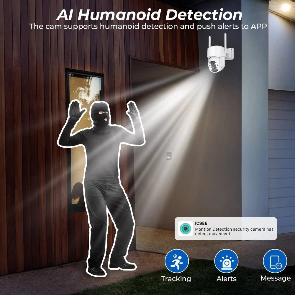 Solar Outdoor Camera for Home Security - Enovarah