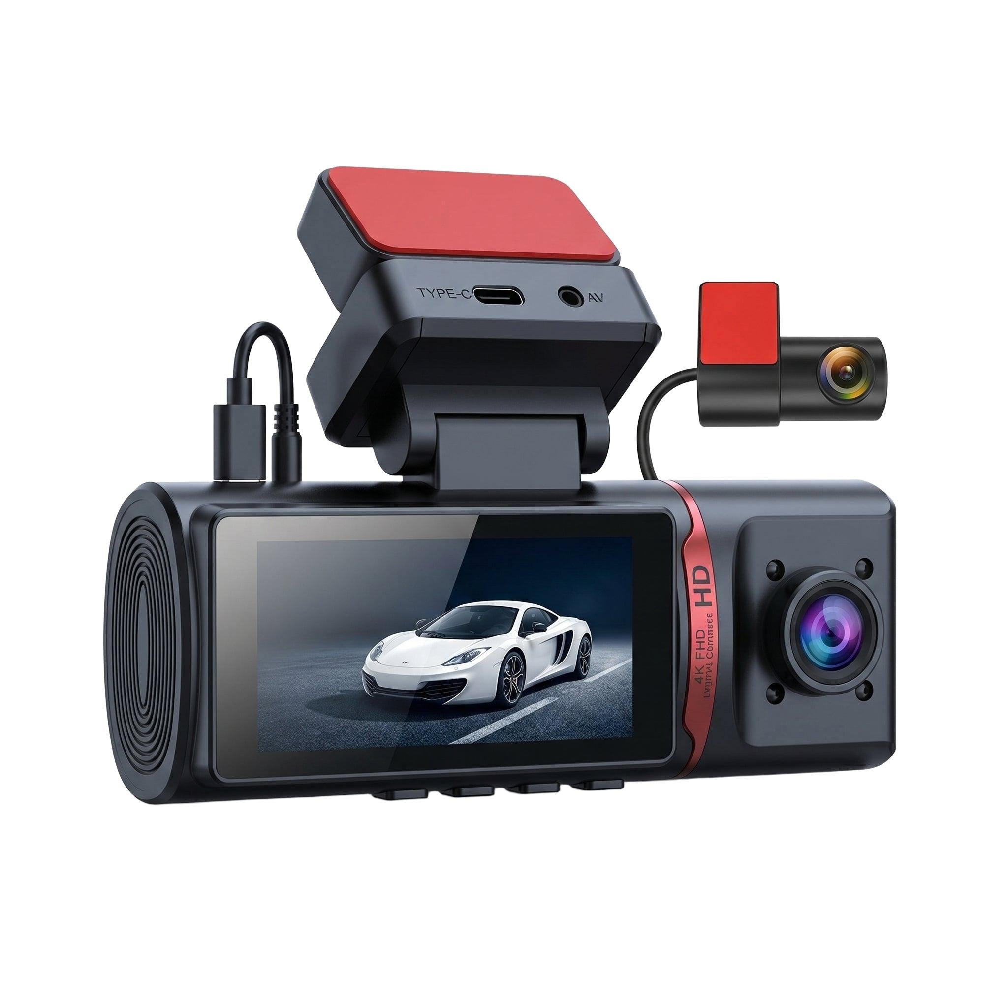 Smart Dash Cam for Drivers With 4K GPS and LCD Pro - stepyours.com