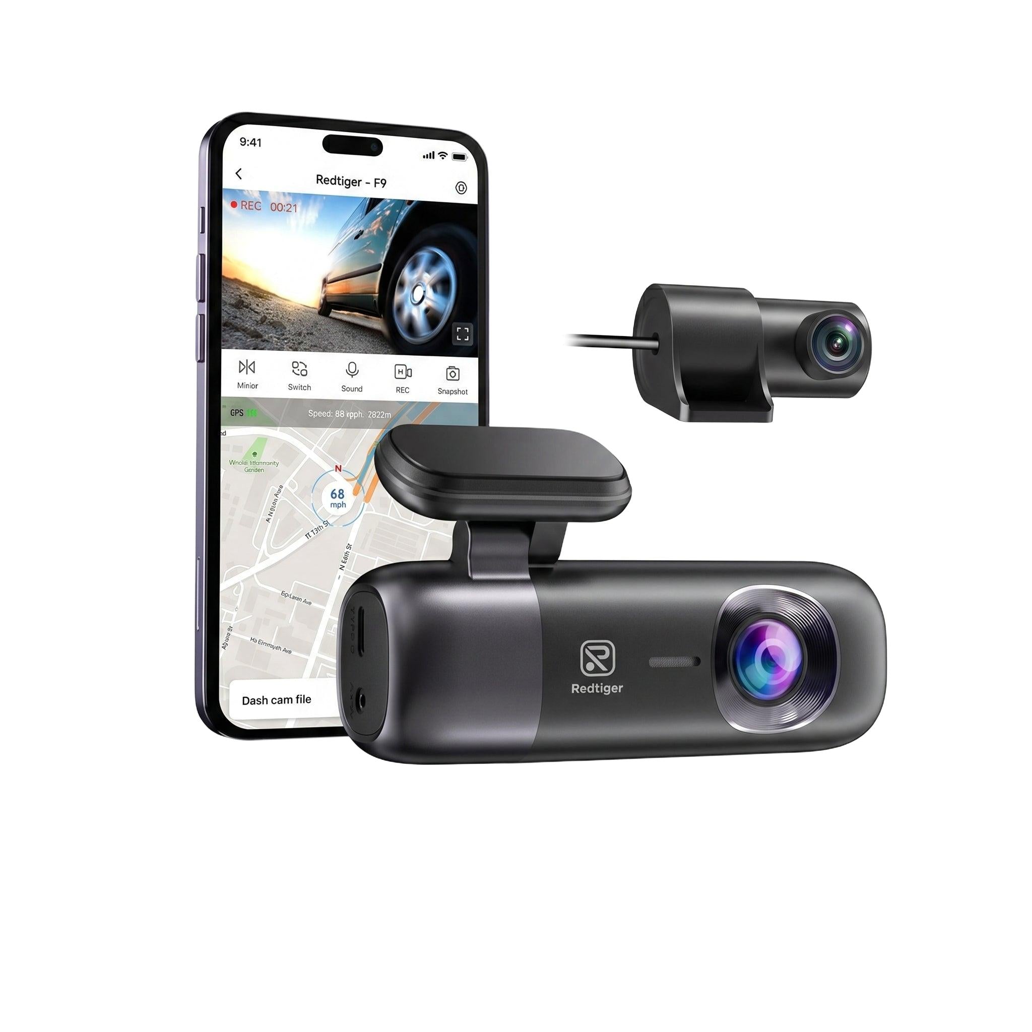 Safer Driving 4K Dash Cam for Night Use - stepyours.com