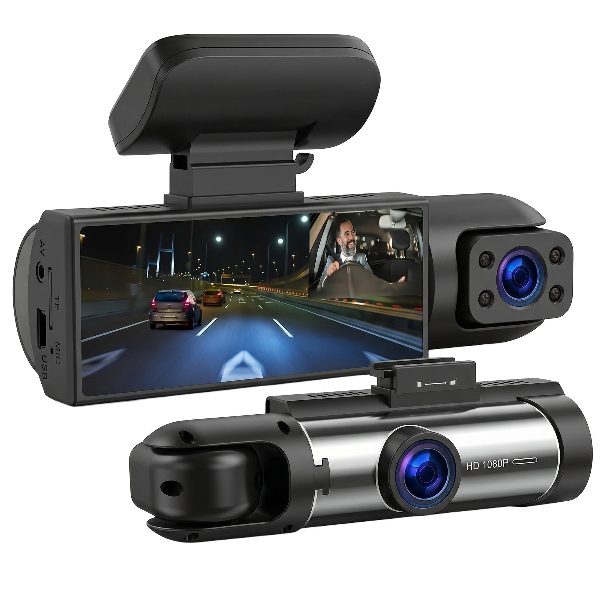 Dual Dash Cam Front And Cabin For Safety - stepyours.com