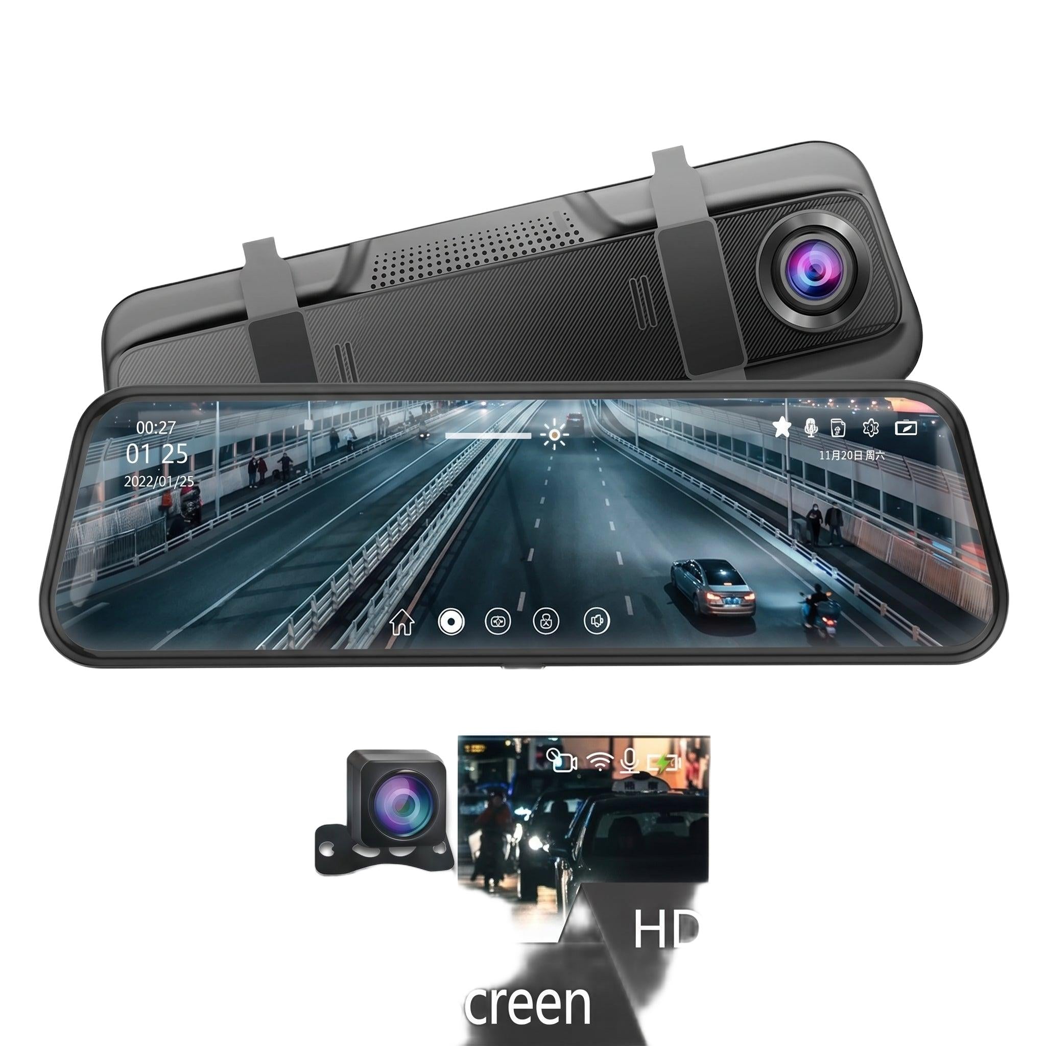 Safer Driving Car Dash Cam With Front And Rear Cam - stepyours.com