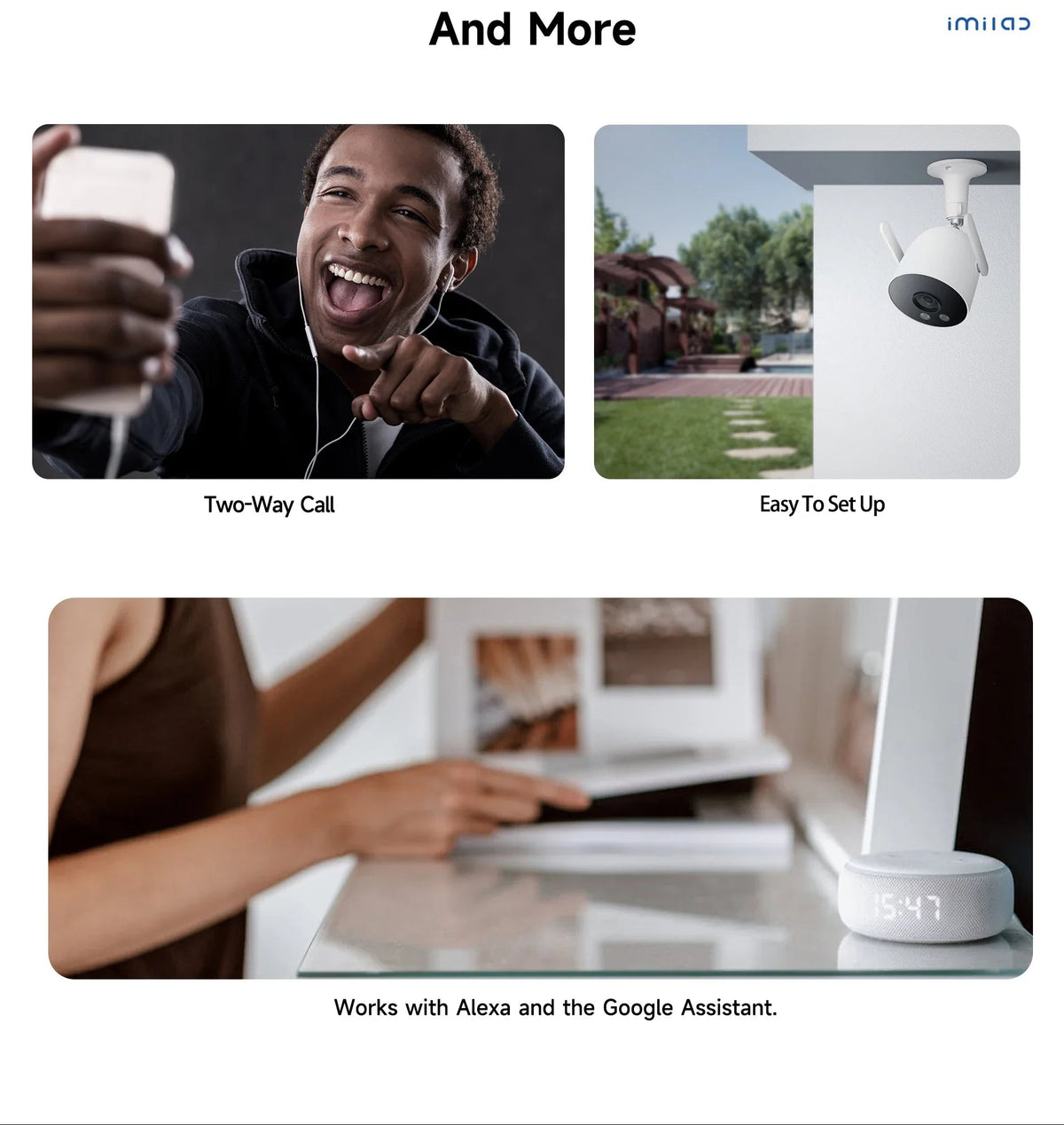 2K Outdoor Camera for Smart Monitoring - Enovarah