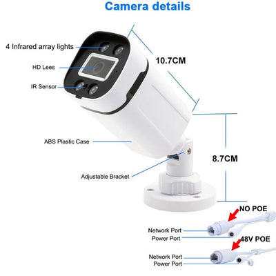 4K Color Night Vision Camera for Home - Enovarah