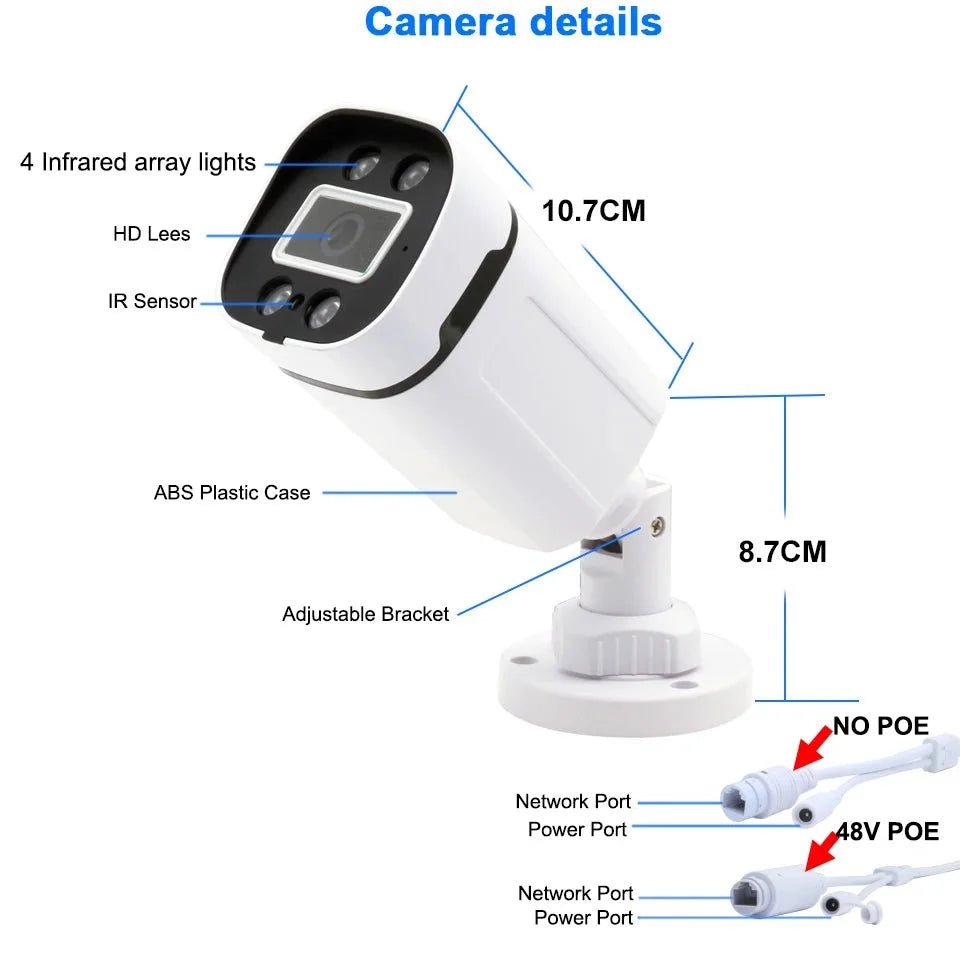 4K Color Night Vision Camera for Home - Enovarah