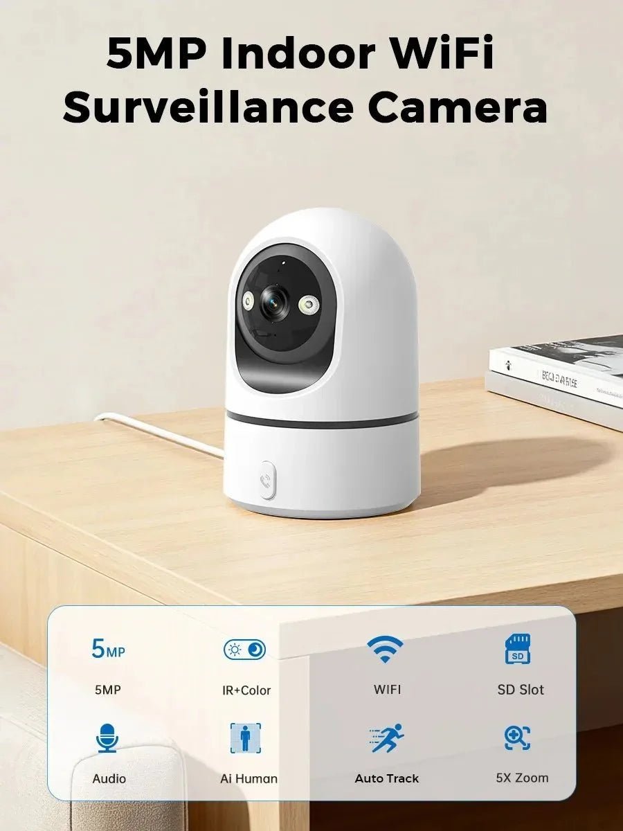 5MP Indoor Baby Monitor for Parents - Enovarah