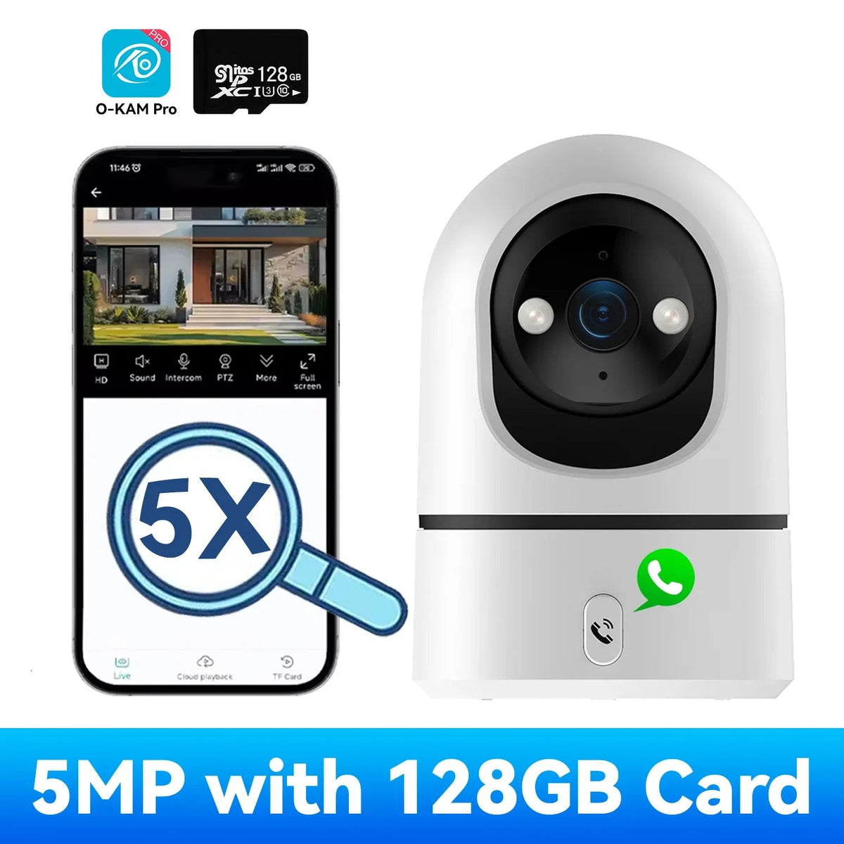 5MP Indoor Baby Monitor for Parents - Enovarah