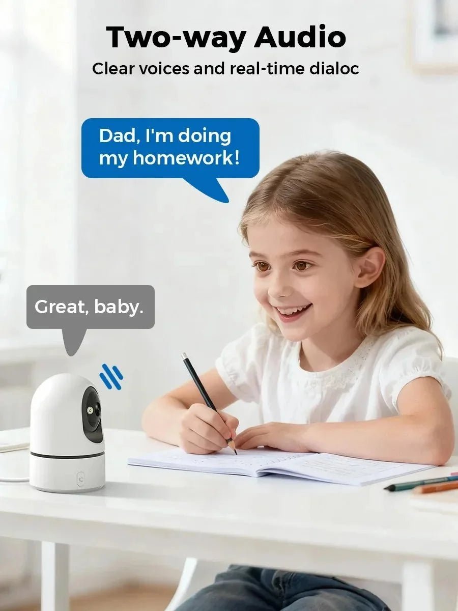 5MP Indoor Baby Monitor for Parents - Enovarah