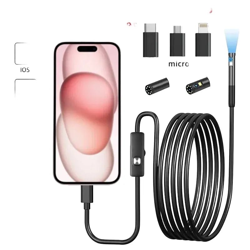 8mm Car Endoscope for Home Mechanics HD - Enovarah
