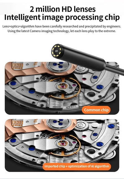 8mm 1080P Car Endoscope Boroscope For iPhone Android Type C - Plug And Play - stepyours.com