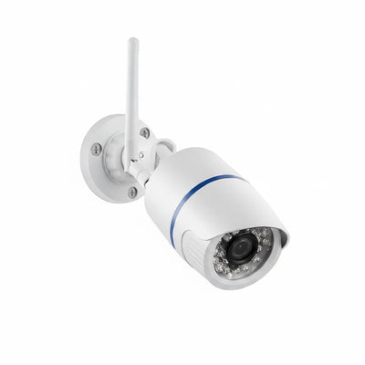 4MP Outdoor WiFi Bullet IP Camera - Weatherproof 1080P Security Hooks - stepyours.com