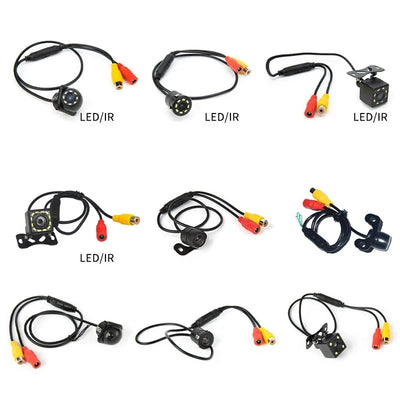 Hippcron Car Rear View Camera 8 LED Night Vision CCD Waterproof HD Video Monitor - stepyours.com