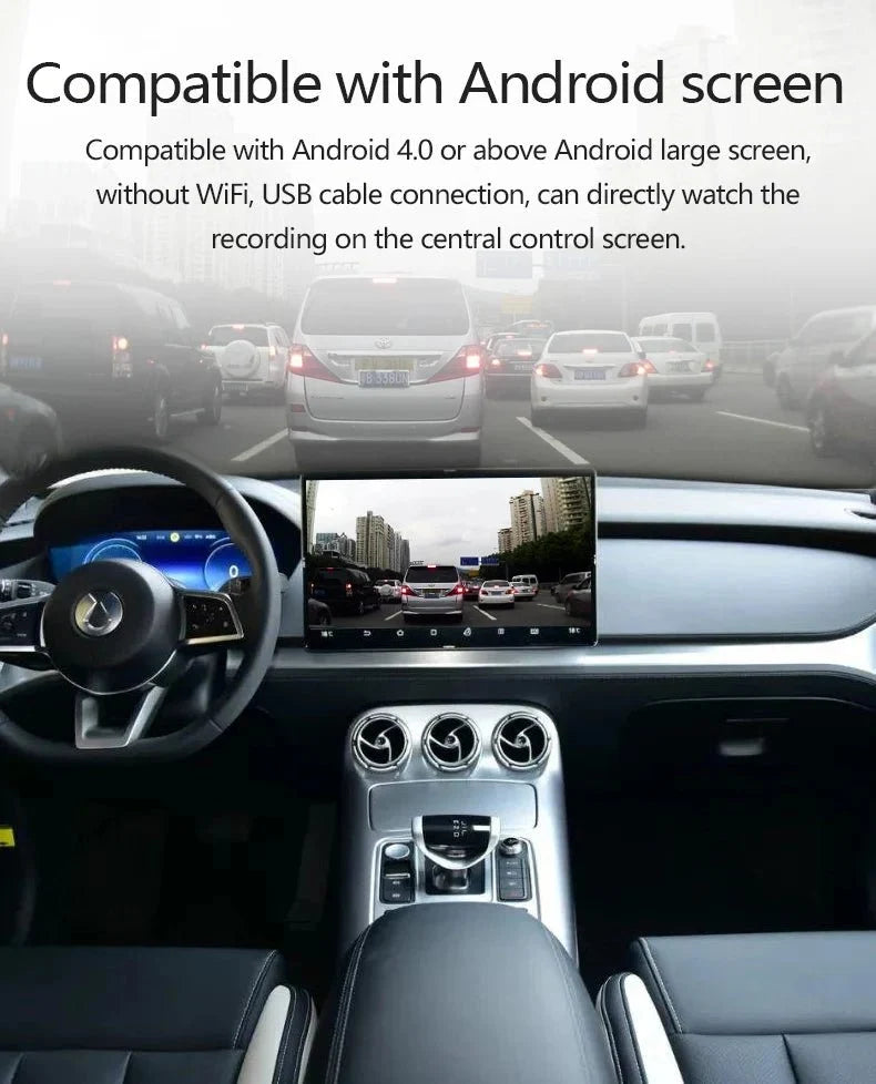Car DVR Dash Cam With WiFi And ADAS 1080P Night Vision USB - stepyours.com