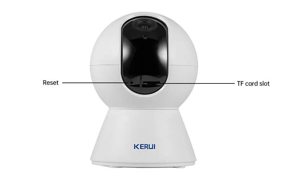 Kerui 5MP 8MP 4K Mini WiFi IP Camera - Tuya Auto Tracking Indoor Security Hooks - stepyours.com