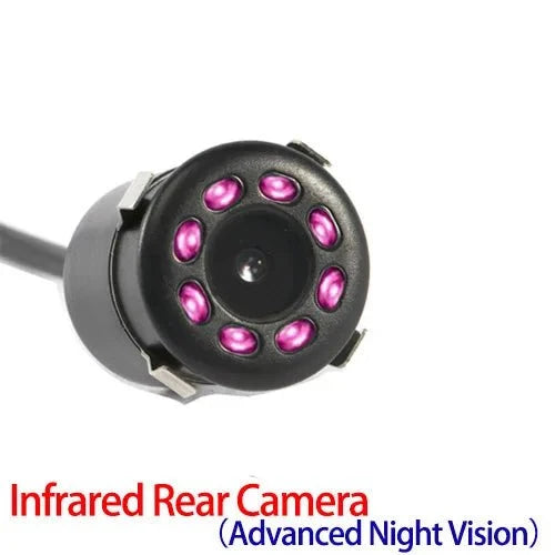 Hippcron Car Rear View Camera 8 LED Night Vision CCD Waterproof HD Video Monitor - stepyours.com