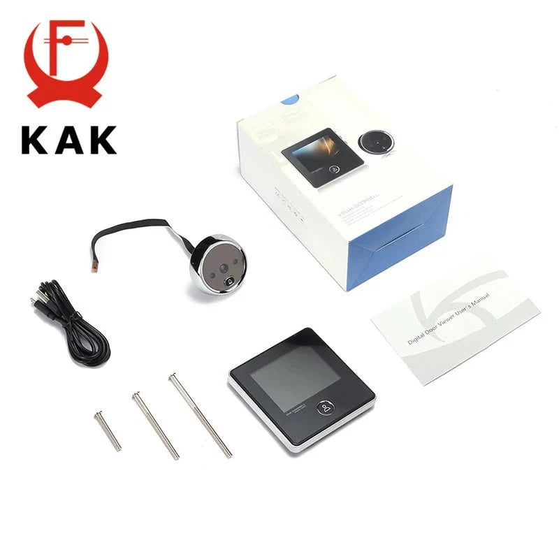 KAK 2.8 Inch LCD Door Viewer With IR Night Vision Pro - stepyours.com