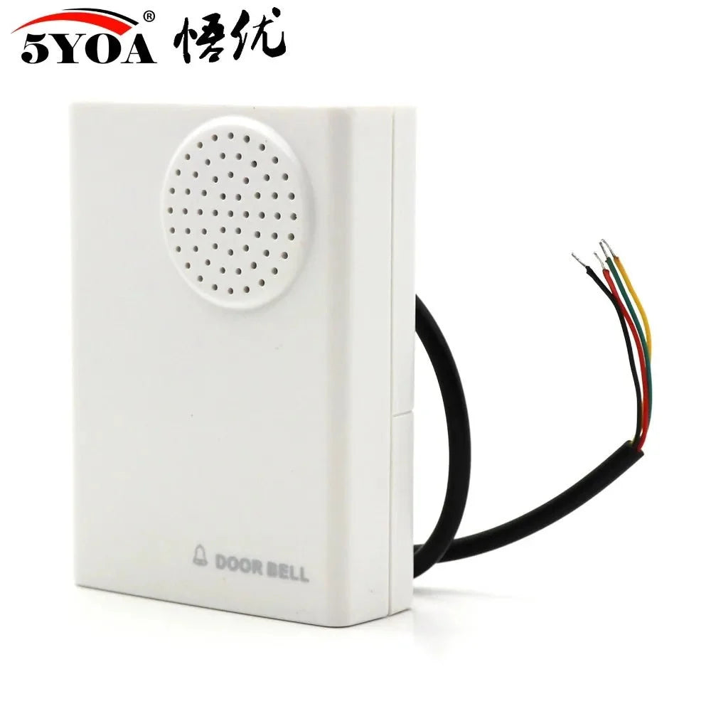 Dual Mode Doorbell Battery Or 12V Wired Easy Access Hooks - stepyours.com