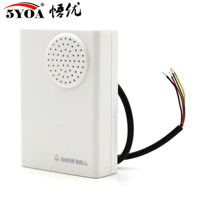 Dual Mode Doorbell Battery Or 12V Wired Easy Access Hooks - stepyours.com