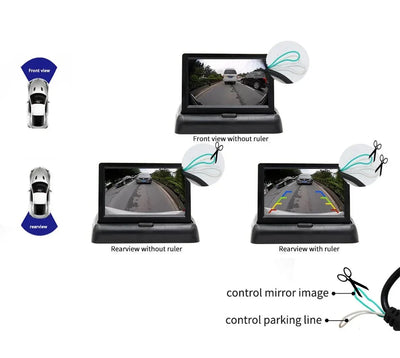 Smartour CCD Fisheye Car Camera AHD 1080P Reversing Rear View Night Vision - stepyours.com