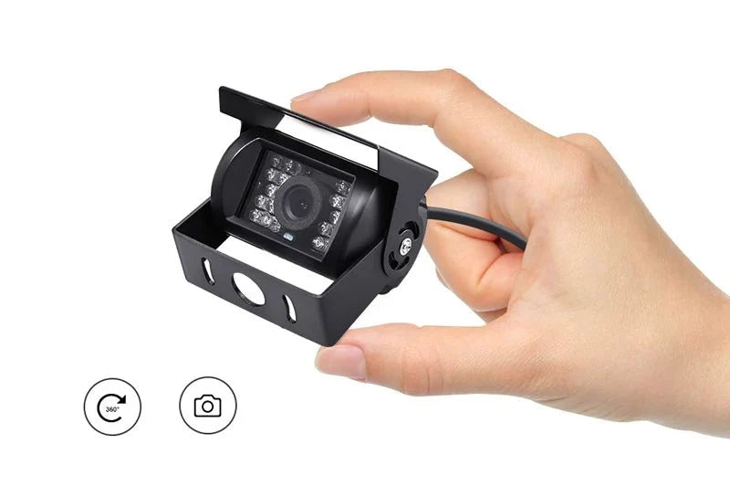 Waterproof 4 Pin AV Port Reverse Backup Camera With IR Night Vision For Trucks - stepyours.com