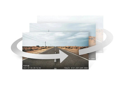 70mai Dash Cam Pro Plus A500S 1944P ADAS GPS 140FOV Front and Rear Cam - stepyours.com