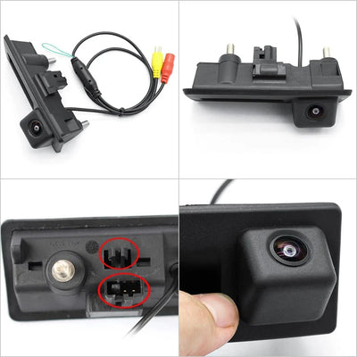 GreenYi 170 Degree 1080P AHD Vehicle Rear View Camera For VW Golf Passat Jetta - stepyours.com